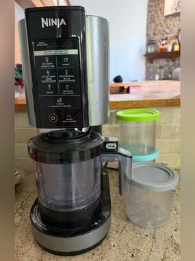 Ninja Creami Ice Cream & Sorbet Maker Small Appliance Summer Fun Black NC301-C